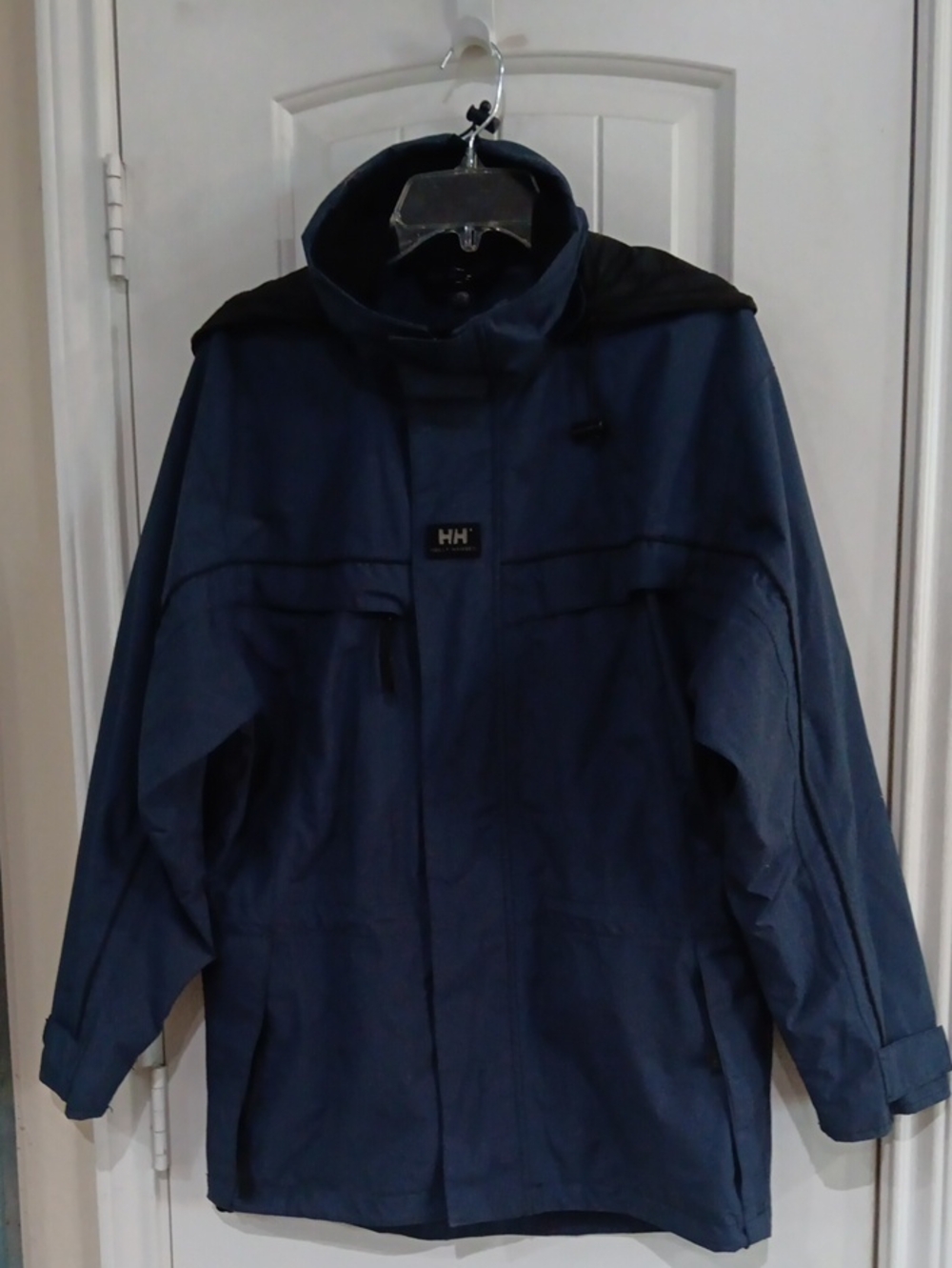 Helly Hansen Helly Tech Waterproof Rain Jacket Navy Blue Men's Size XS
